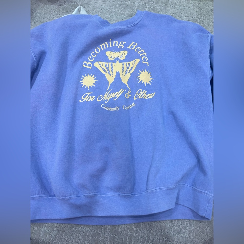Pacsun golden hour crewneck
